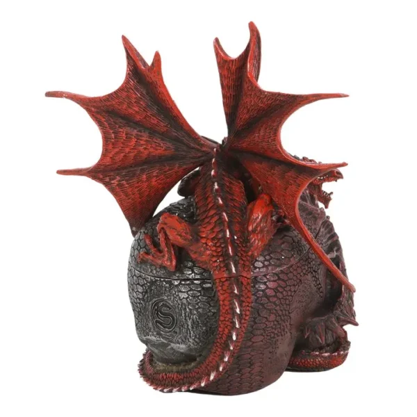 Serpent Infection Lidded Skull Ornament by Spiral Direct 3 Serpent Infection Lidded Skull Ornament by Spiral Direct