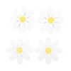 Set of 4 Daisy Shaped Coasters