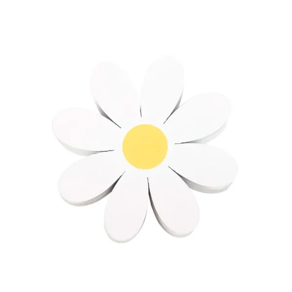 Set of 4 Daisy Shaped Coasters 2 Set of 4 Daisy Shaped Coasters
