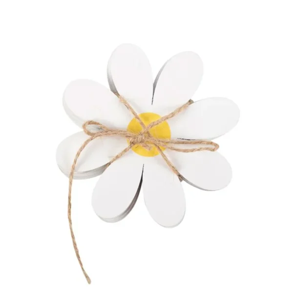 Set of 4 Daisy Shaped Coasters 3 Set of 4 Daisy Shaped Coasters