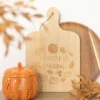 Pumpkin Season Bamboo Serving Board