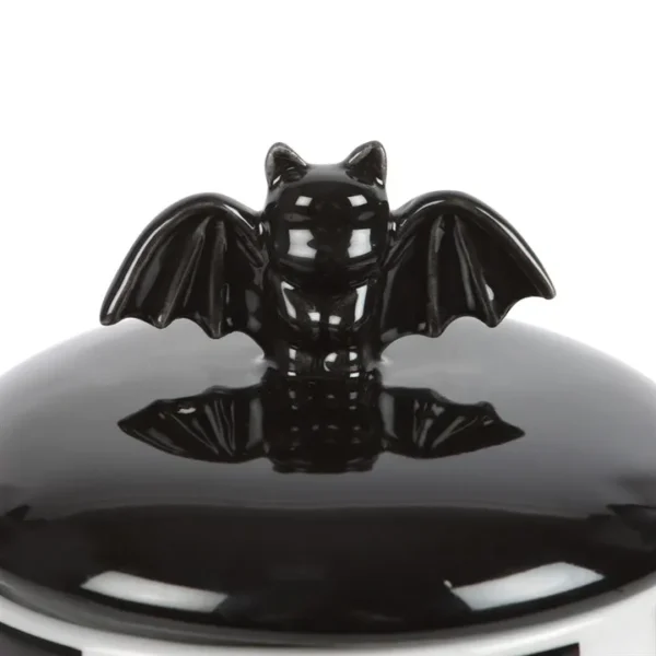 Striped Bat Storage Jar 3 Striped Bat Storage Jar