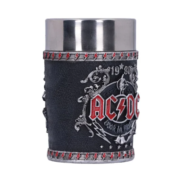 Officially licensed ACDC Back in Black Shot Glass Officially licensed ACDC Back in Black Shot Glass