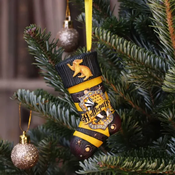 b5619t1-7.webp Harry Potter Hufflepuff Stocking Hanging Ornament