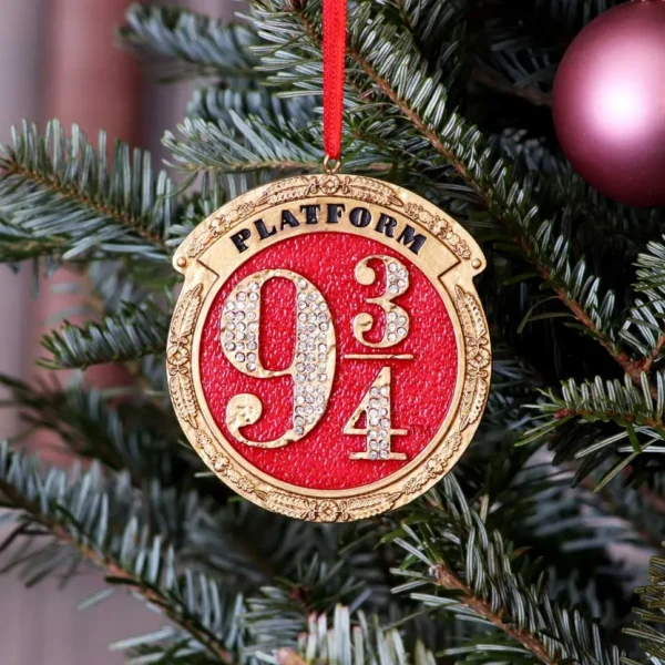 b5677t1-7.webp Harry Potter Platform 9 3/4 Hanging Ornament 8.2cm
