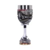 Lord Of The Rings Silver Goblet - White Tree Of Gondor Design A decorative Lord of the Rings goblet featuring the White Tree of Gondor and ornate silver details.