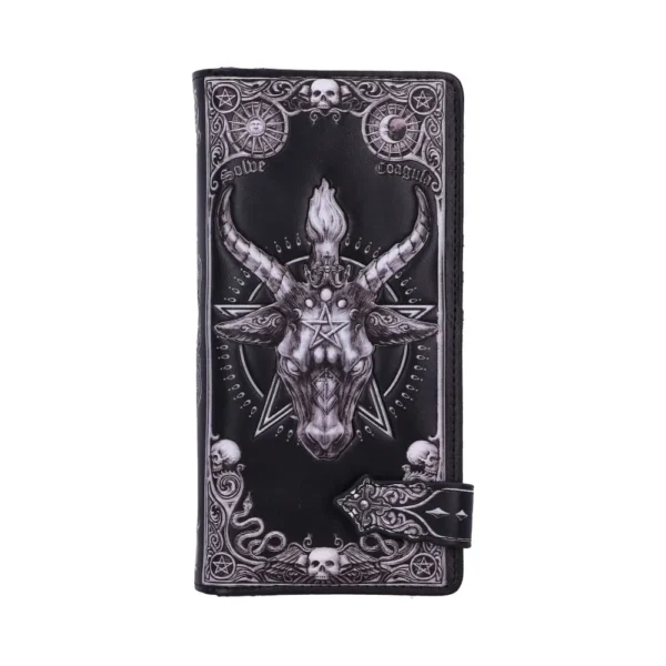 b5950v2.webp Baphomet Embossed Purse 18.5cm