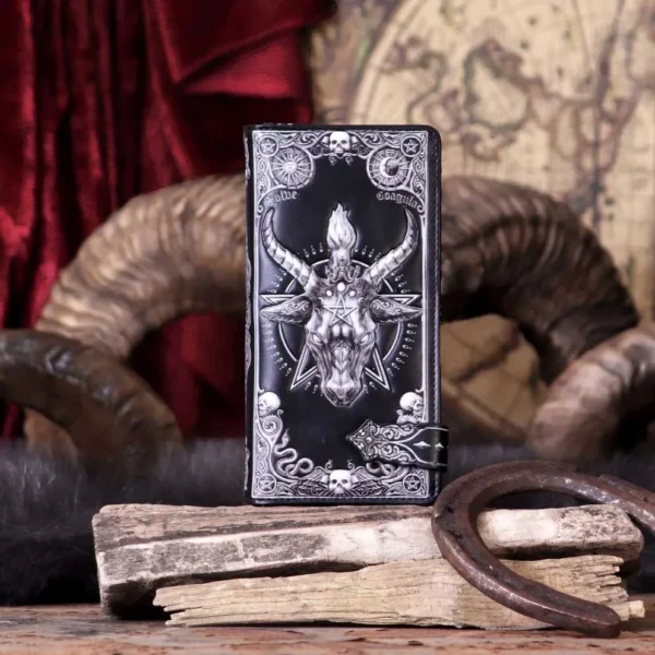 b5950v2-7.webp Baphomet Embossed Purse 18.5cm
