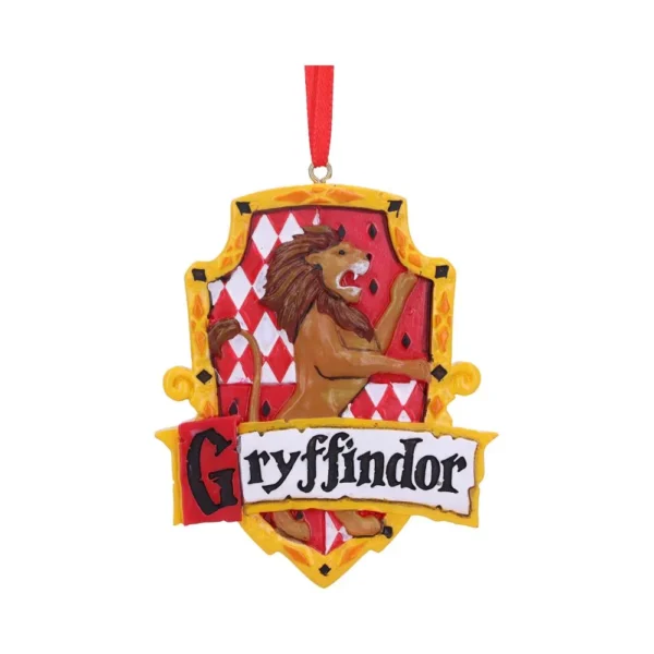 b6065v2.webp Harry Potter Gryffindor Crest Hanging Ornament 8cm