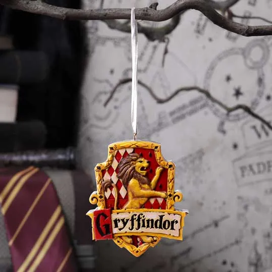 b6065v2-7.webp Harry Potter Gryffindor Crest Hanging Ornament 8cm