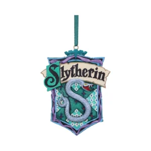 b6066v2.webp Harry Potter Slytherin Crest Hanging Ornament 8cm