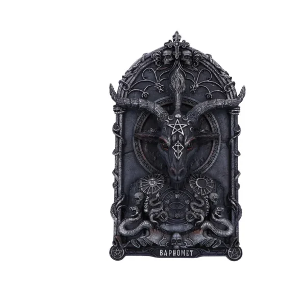 Exclusive Baphomet's Invocation Wall Plaque 30.5cm Exclusive Baphomet's Invocation Wall Plaque 30.5cm