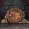 Harry Potter Chamber Of Secrets Door Replica Bronze Serpents A detailed replica of the Chamber of Secrets door with coiled bronze serpents and stone arch.