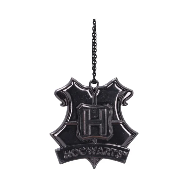 b6479x3.webp Harry Potter Hogwarts (Silver) Hanging Ornament