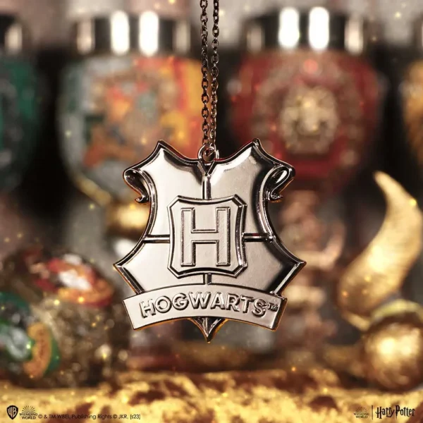 b6479x3-7.webp Harry Potter Hogwarts (Silver) Hanging Ornament