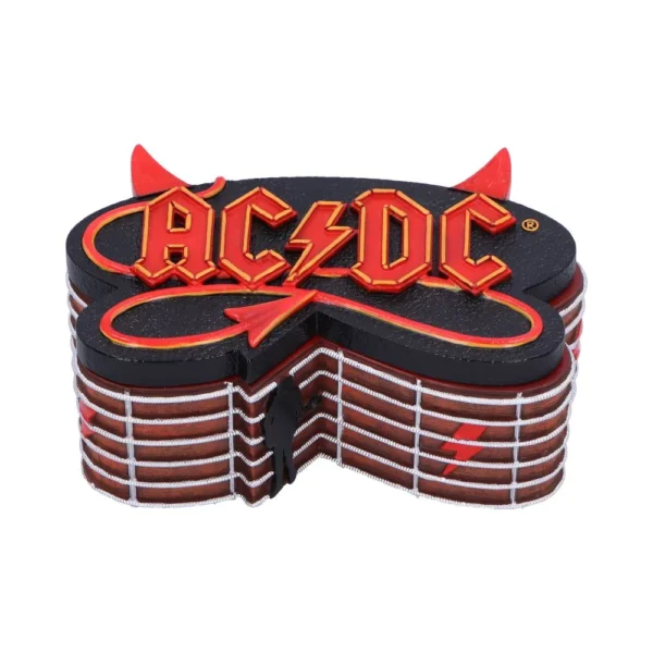 ACDC Logo Guitar Inspired Box ACDC Logo Guitar Inspired Box