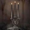 Fantasy candle Baphomet's Radiance Candelabra with LED Candles