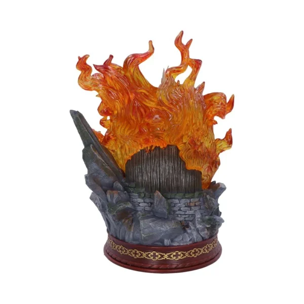 Deep from the lore of Harry Potter and the Goblet of Fire, the Hungarian Horntail is widely regarded as the most dangerous dragon breed in the Wizarding World. Hungarian Horntail Dragon Head Sculpture - Red and Gold Gothic Wall Curio by Nemesis Now.
