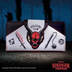 Stranger Things Hellfire Club Embossed Purse 10.5cm Stranger Things Hellfire Club Embossed Purse 10.5cm