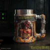Iron Maiden Collectible Mug Metal Finish - Cyborg Eddie Design A futuristic Iron Maiden collectible mug featuring cyborg Eddie with metallic details and vivid artwork.
