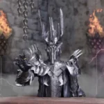 Lord of the Rings Sauron Bust. Dark Lord Sauron Silver Black Armor