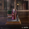 Albus Dumbledore collectible figurine under glowing streetlamp at Privet Drive from Harry Potter.