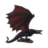 Game Of Thrones Black Red Resin Drogon Dragon Figurine Highly detailed Game of Thrones Drogon dragon collectible figurine