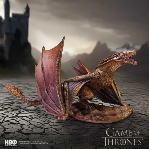 Game Of Thrones Viserion Dragon Figurine 1 Game Of Thrones Viserion Figurine a Dragon of substance