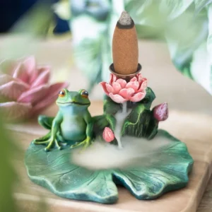 Lily Pad Incense cones burner. One of our great range of incense burners suits our incense cones.