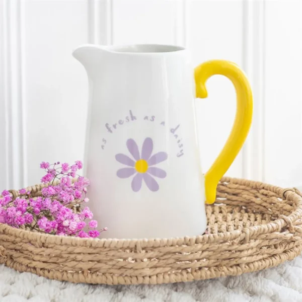 Fresh as a Daisy Ceramic Flower Jug 1 Fresh as a Daisy Ceramic Flower Jug