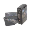 Tarot Familiars deck and box featuring mystical animal-themed cards with ornate gold and black designs.