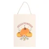 Autumn Days Hello Pumpkin Hanging Sign 6 Autumn Days Hello Pumpkin Hanging Sign