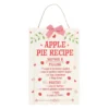 Autumn Skies & Apple Pies Hanging Sign 6 Autumn Skies & Apple Pies Hanging Sign