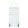 Winter Wonderland Checklist Hanging Sign 6 Winter Wonderland Checklist Hanging Sign