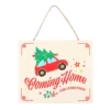 Coming Home for Christmas Hanging Sign 6 Coming Home for Christmas Hanging Sign
