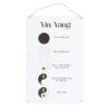 30cm Yin Yang Hanging Metal Sign 7 30cm Yin Yang Hanging Metal Sign