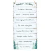 Winter Wonderland Checklist Hanging Sign 7 Winter Wonderland Checklist Hanging Sign