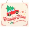 Coming Home for Christmas Hanging Sign 7 Coming Home for Christmas Hanging Sign