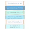 Pack of 6 Nautical Block Signs