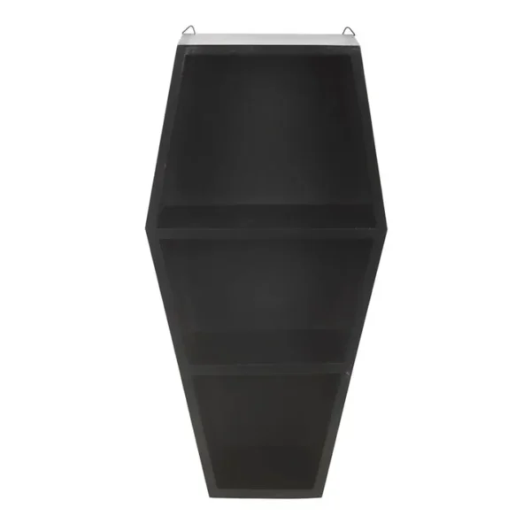 Small Black Coffin Shelf 3 Small Black Coffin Shelf