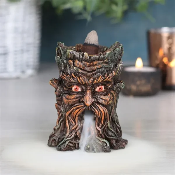 Small Green Man Backflow Incense Burner 4 Small Green Man Backflow Incense Burner
