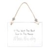 Move The Dog Hanging Sign