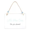 Little Man Cave Hanging Sign