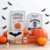 30cm Pumpkin Patch Hanging Sign 6 30cm Pumpkin Patch Hanging Sign