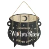 Witches Brew Cauldron MDF Hanging Sign