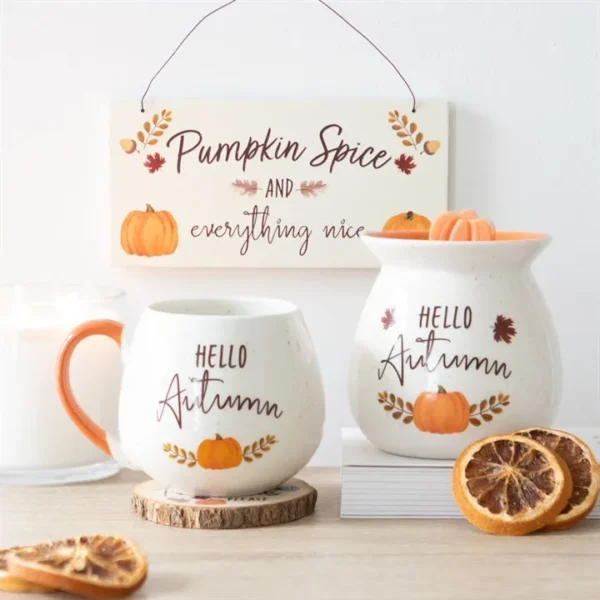 20cm Pumpkin Spice Hanging Sign 3 20cm Pumpkin Spice Hanging Sign