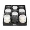 Set of 12 Opium & White Sage Skull Candles in Display 8 Set of 12 Opium & White Sage Skull Candles in Display