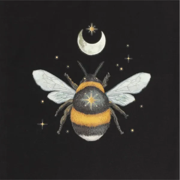 Forest Bee Polycotton Tote Bag 2 Forest Bee Polycotton Tote Bag