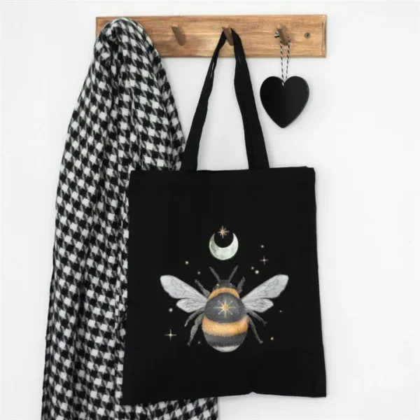 Forest Bee Polycotton Tote Bag 4 Forest Bee Polycotton Tote Bag