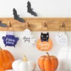 Set of 24 Mini Spooky Signs on Display 8 Set of 24 Mini Spooky Signs on Display